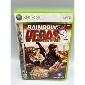 Tom Clancy's Rainbow Six: Vegas 2 (Xbox 360, 2006) Complete